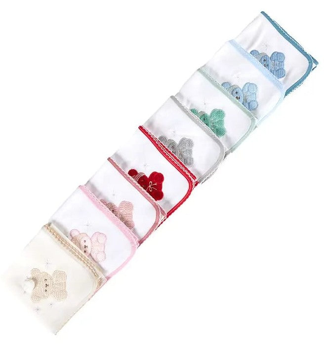 Fraldas Bordadas- Ursinho com Gorro