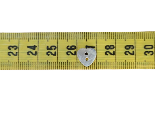 Botões Madrepérola- Coração