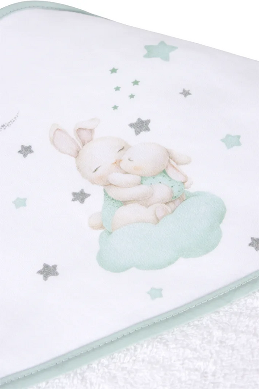 Printed Bath Towels - Bunny