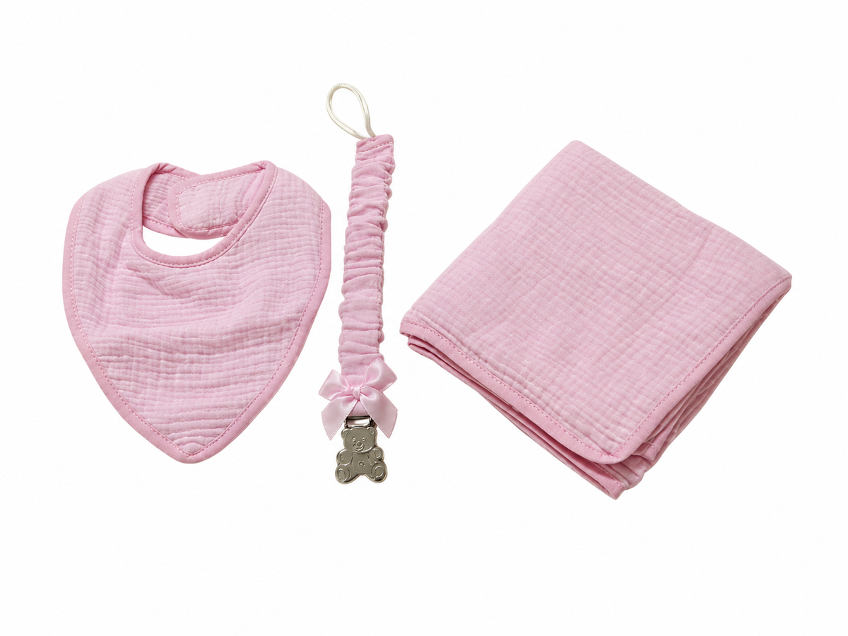 Conjunto de Bebé em Musselina