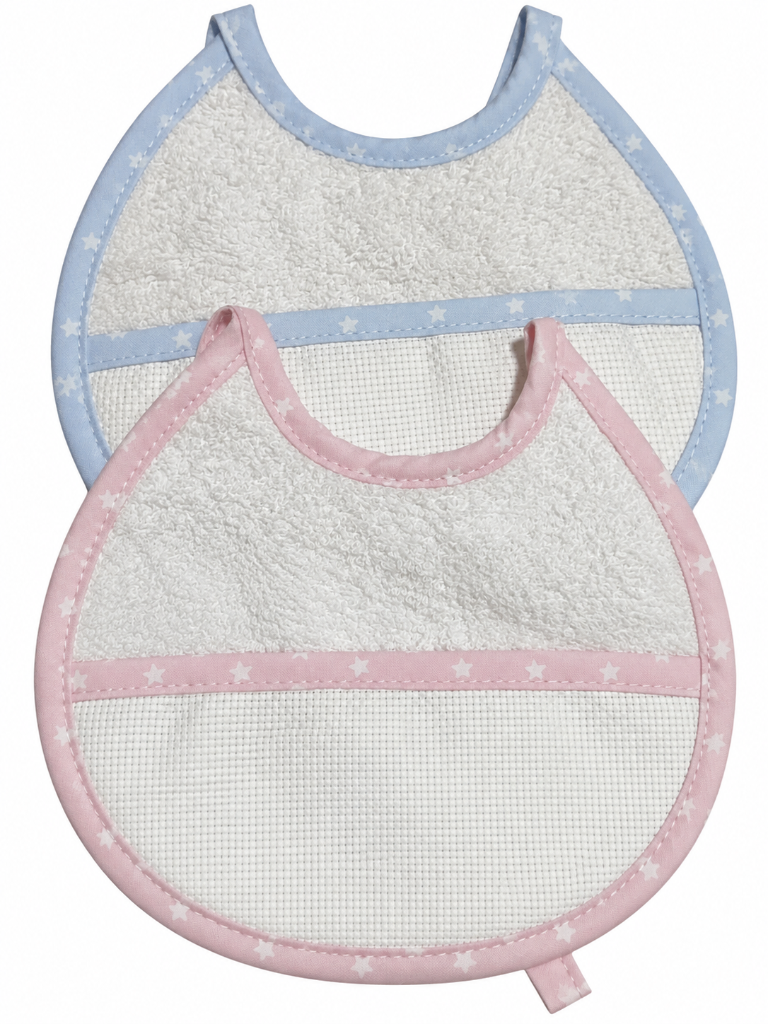 Round Bibs for Embroidery
