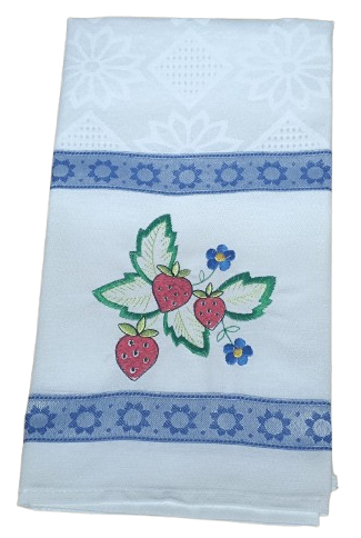 Twill Cloth - Strawberries
