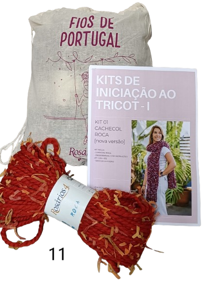 Kit 01- Cachecol Roca da Rosários 4