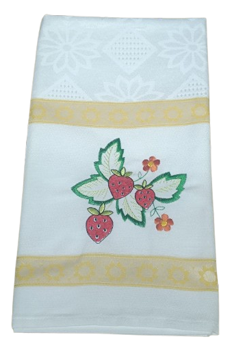 Twill Cloth - Strawberries