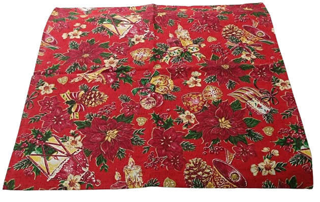 Serviette de Noël 75*75