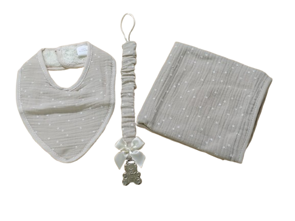Conjunto de Bebé em Musselina