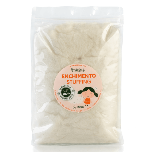 Garnissage 100% Laine Biologique – 200 g