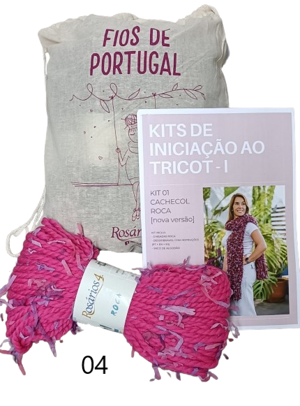 Kit 01- Cachecol Roca da Rosários 4
