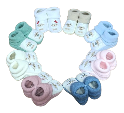 Carapins Bordados Bebé Ovelha | Coleção Outono/Inverno