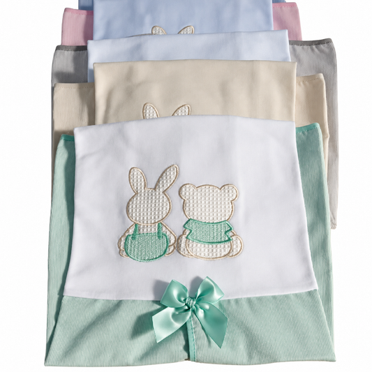 Cache-œuf - Lapin avec Ourson