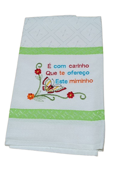 Panos de Sarja- É com Carinho Que te Ofereço este Miminho