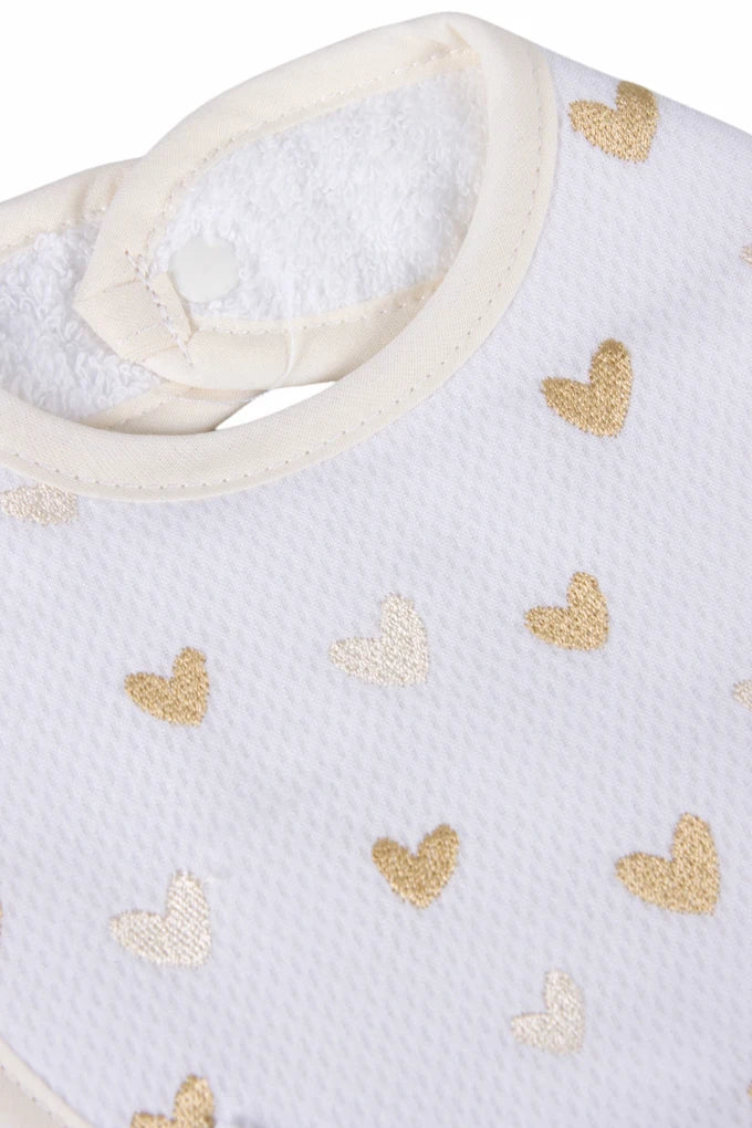 Bavoirs Imprimés avec Boutons-Pression - Petites Étoiles