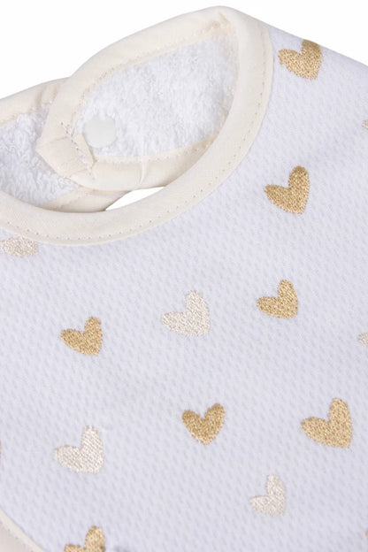 Bavoirs Imprimés avec Boutons-Pression - Petites Étoiles