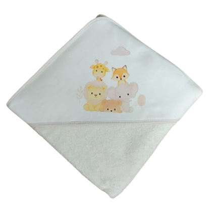Toalhas de Banho Estampadas- Animais Selvagens
