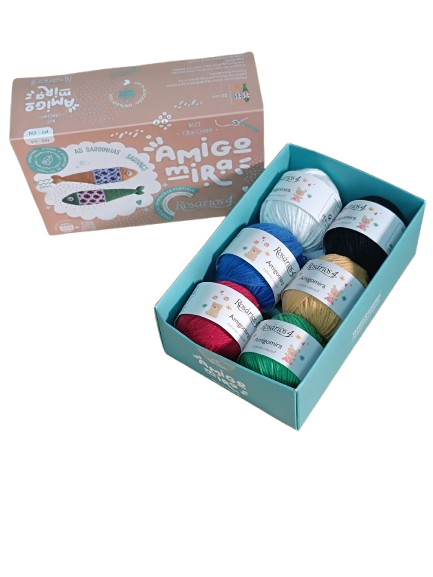 Kit Amigomira Símbolos de Portugal- A Sardinha