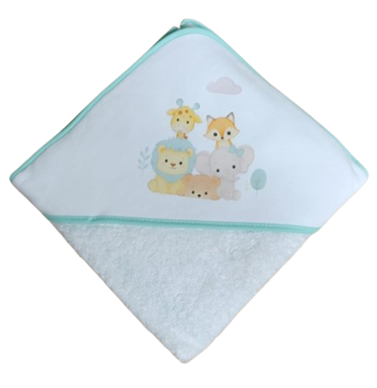 Toalhas de Banho Estampadas- Animais Selvagens