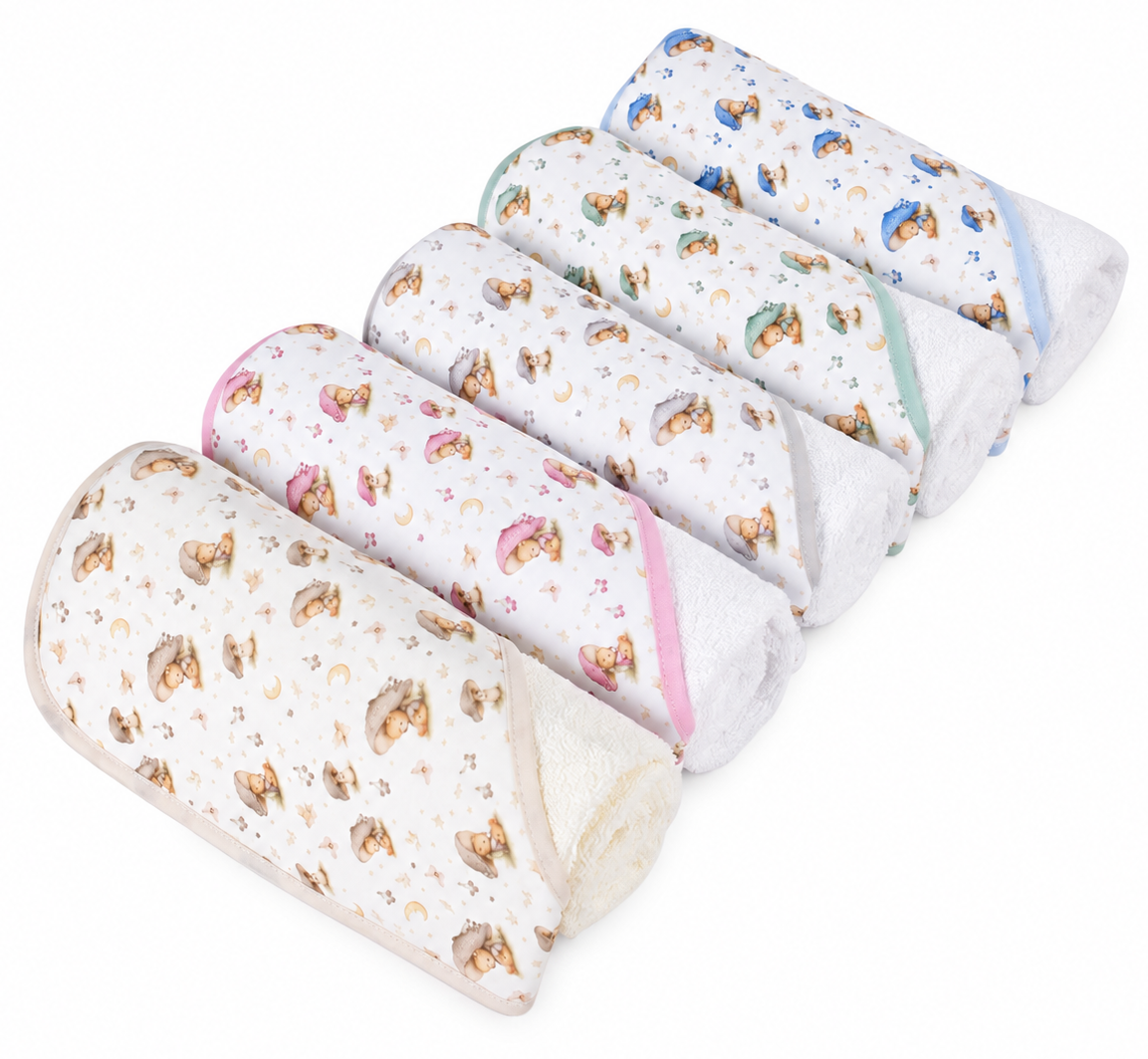 Printed Bath Towels - Bunny