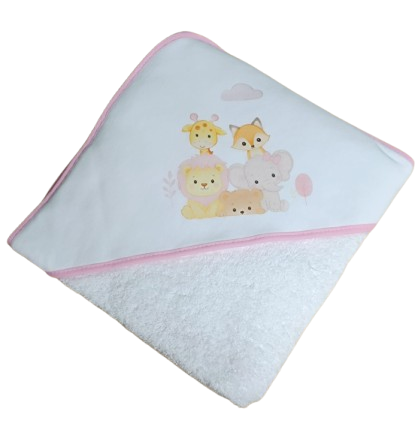 Toalhas de Banho Estampadas- Animais Selvagens