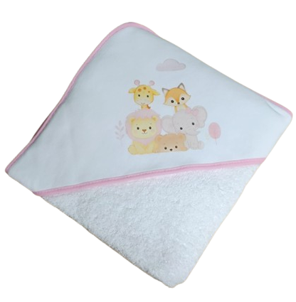 Toalhas de Banho Estampadas- Animais Selvagens