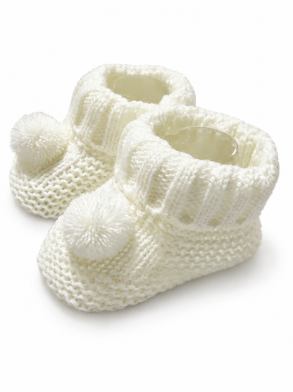 Carapins em Malha com Pompom | Coleção Outono/Inverno