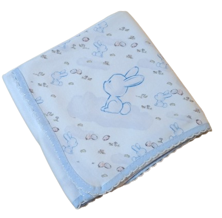 Fralda Estampada- Coelhos