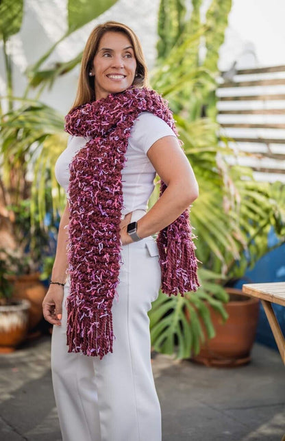 Kit 01- Cachecol Roca da Rosários 4