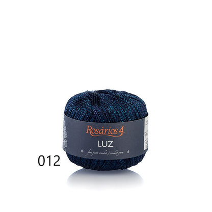 Linha de Crochet Metalizada da Rosários 4- Luz