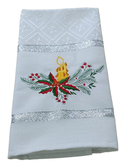 Panos de Sarja de Natal- Vela Amarela