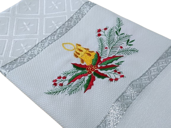 Panos de Sarja de Natal- Vela Amarela