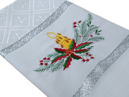 Panos de Sarja de Natal- Vela Amarela