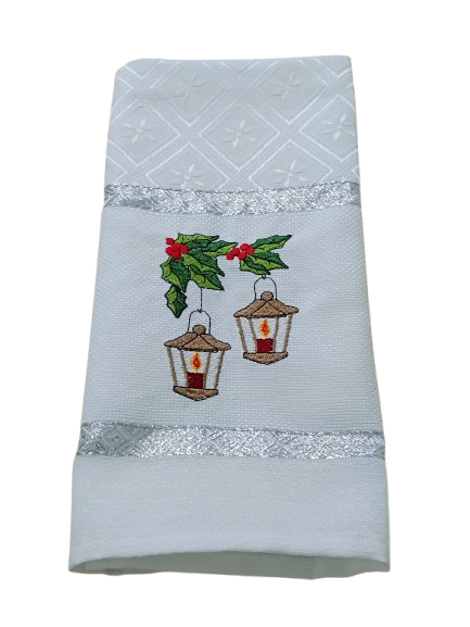 Panos de Sarja de Natal- Candeias