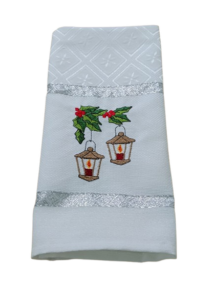 Panos de Sarja de Natal- Candeias