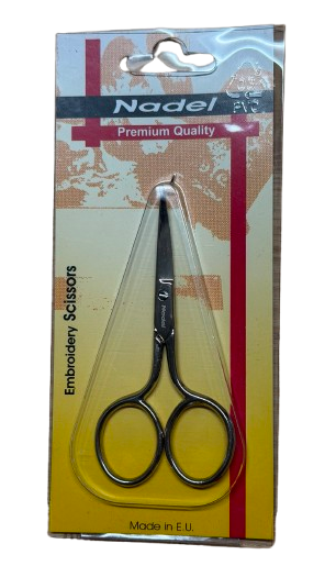 Tesoura de Bordar Curva Nadel 3½" (9 cm)
