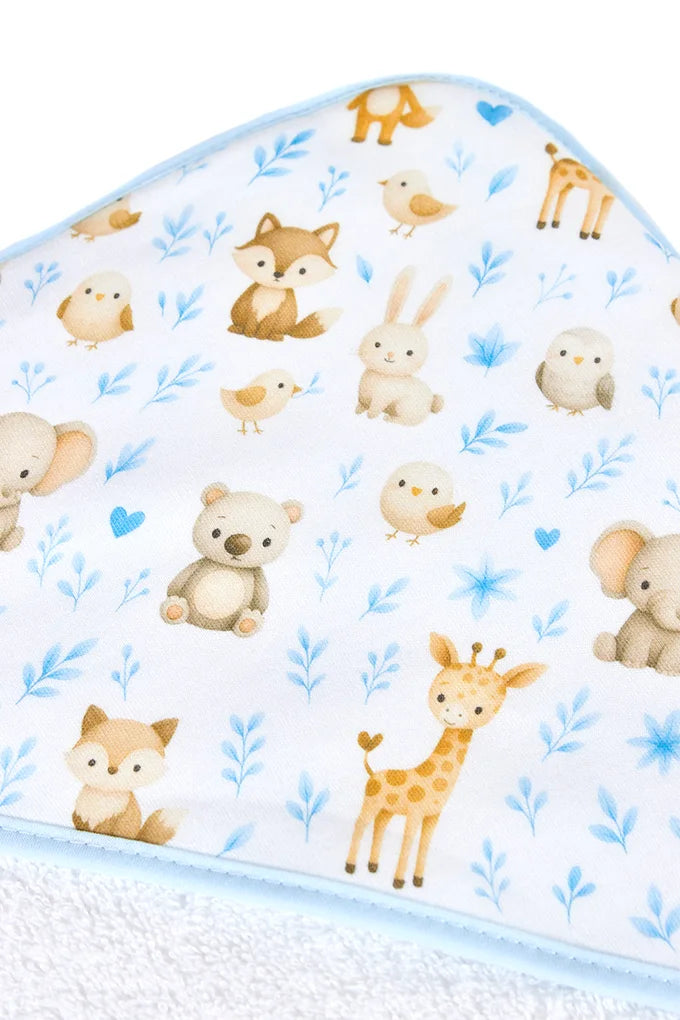 Serviettes de bain imprimées – Animaux