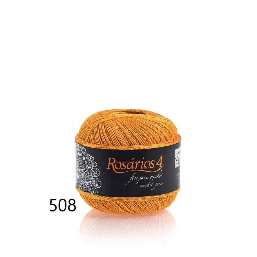 Fils à crocheter Rosários 4, 50g - Couleurs unies
