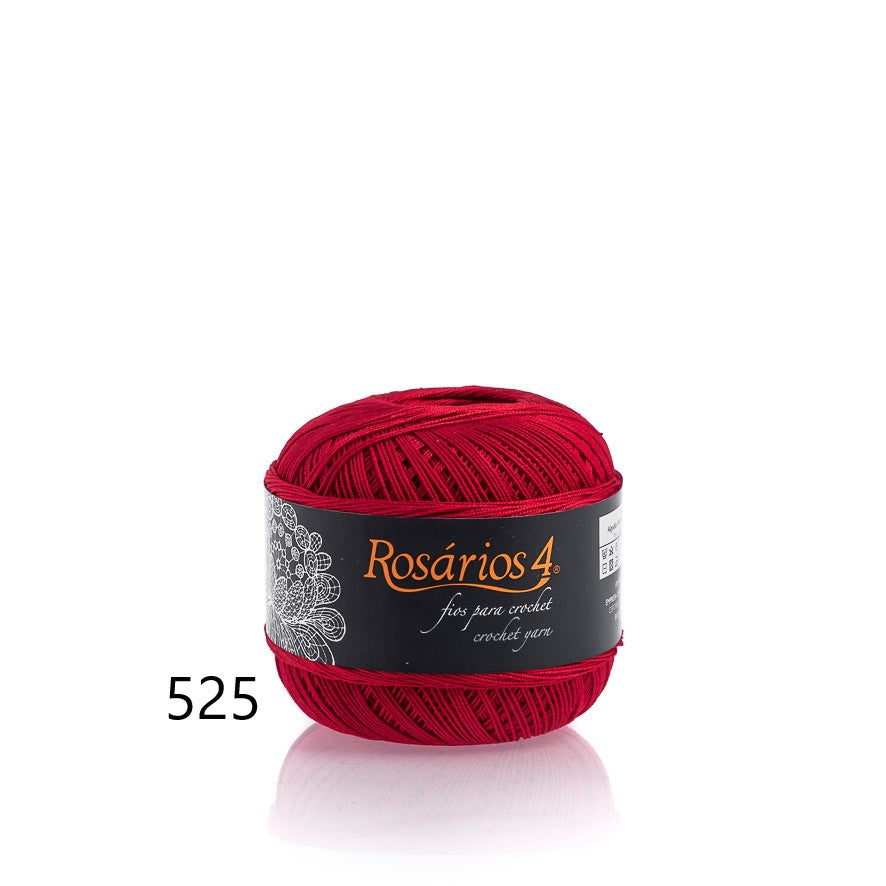 Fils à crocheter Rosários 4, 50g - Couleurs unies
