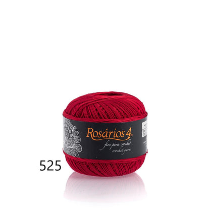 Fils à crocheter Rosários 4, 50g - Couleurs unies